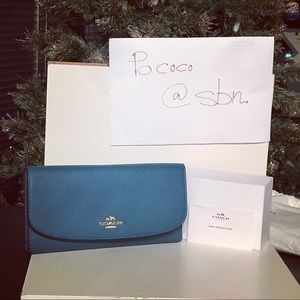 Authentic coach wallet